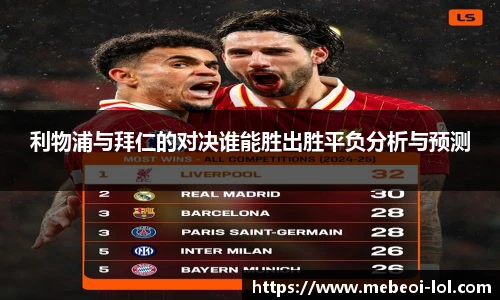 利物浦与拜仁的对决谁能胜出胜平负分析与预测
